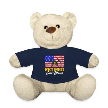Bergbau unter Tage Bergarbeiter Steinkohlenbergman - Teddy - French Navy - Vorne