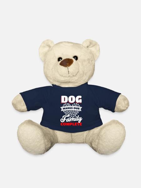 Famille Propriétaire d’animaux de compagnie chiot Dog Lovers - Nounours - bleu marine