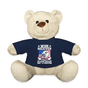Amerikansk fodboldhold fodboldkamp Americ - Teddybjørn - navy - Foran