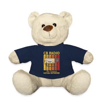 Le code Morse transmet la radio amateur - Nounours - bleu marine - Devant