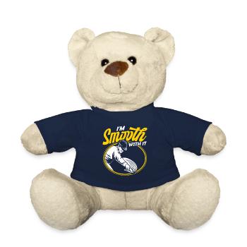 Concrete Builder Reinforced Concrete Builder Concrete Mixer Gift - Teddy Bear - french navy - Front