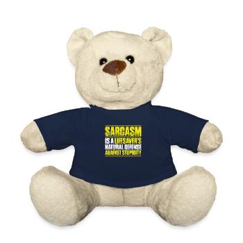 Sauveteur sauvetage aquatique sauveteur - Nounours - bleu marine - Devant