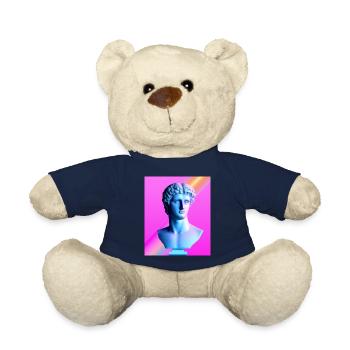 Vaporwave Statue Römische Büste - Teddy - French Navy - Vorne