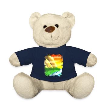 Berg am Fluss by HOB Products - Teddy Bear - french navy - Front