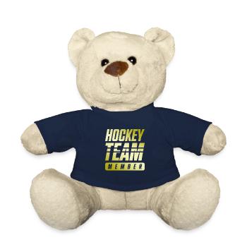 Hockey Team - Teddy Bear - french navy - Front