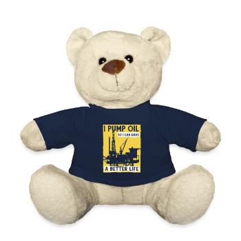 Ölfeld Bohrinsel Pumpe - Teddy - French Navy - Vorne