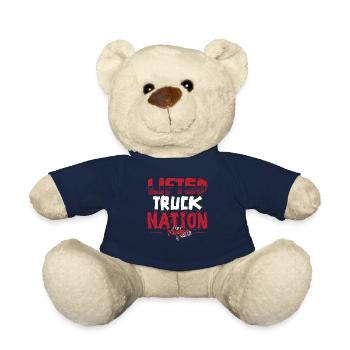Lifted Truck Nation Pickup Truck Square Body Truck - Teddy Bear - french navy - Front