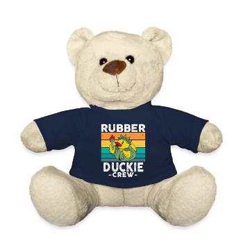Rubber Duck Yellow Duck Crew Bathing Ducks Ducks - Teddy Bear - french navy - Front