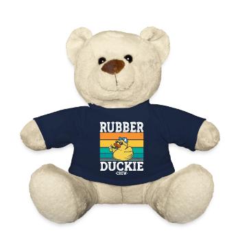 Rubber Duck Yellow Duck Crew Bathing Ducks Ducks - Teddy Bear - french navy - Front
