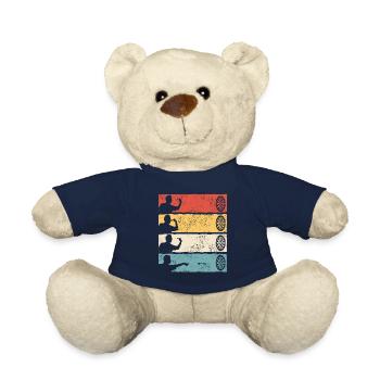 Darts Darts Darts Player Darts - Teddy Bear - french navy - Front