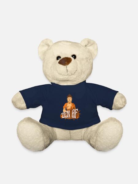 Bouddha Bouddha bouddhiste Zen Bouddha Bouddha - Nounours - bleu marine