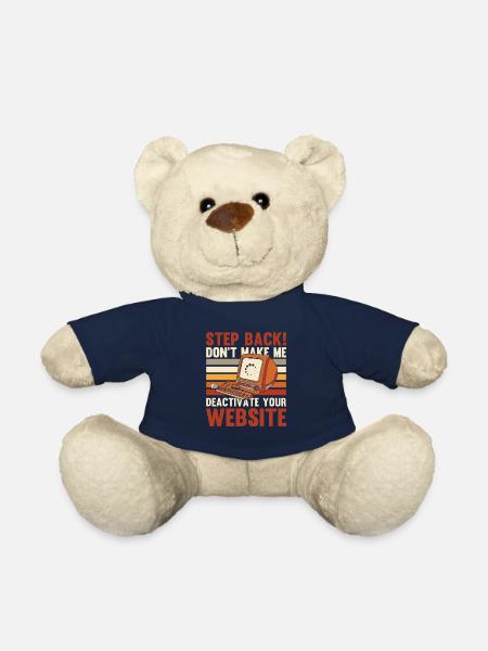 Web Entwickler Webdeveloper Witzig - Teddy - French Navy