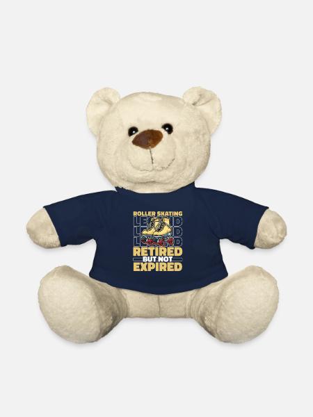 Rollschuhe Rollschuhlaufen Im Ruhestand - Teddy - French Navy