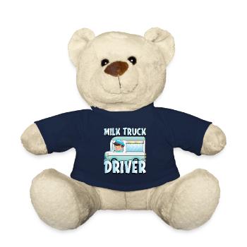 Cow Milk Cute Milk Cart - Teddy Bear - french navy - Front