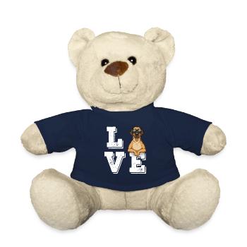 Amour Grand Danois - Nounours - bleu marine - Devant