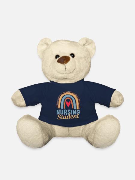 Mignon étudiant en soins infirmiers Boho Rainbow - Nounours - bleu marine