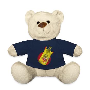 Drapeau de l’Espagne Guitare - Nounours - bleu marine - Devant