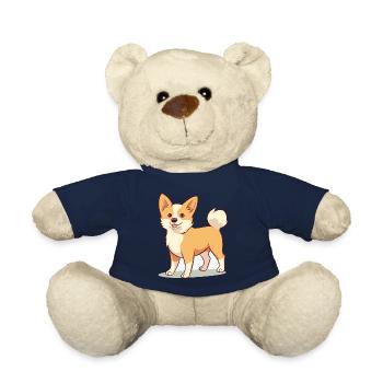 Cute dog design for dog owners - Teddy Bear - french navy - Front