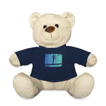 Stand Up Paddling Stand Up Board Sup - Teddy Bear - french navy - Front