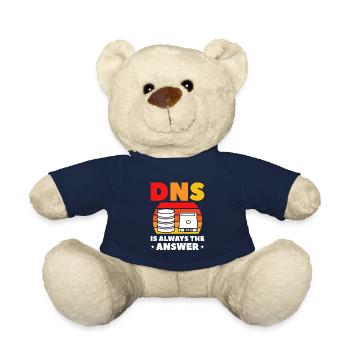 Network Administrator System Administrator Network - Teddy Bear - french navy - Front