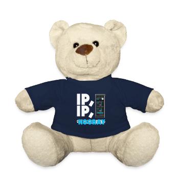 Network Administrator System Administrator Network - Teddy Bear - french navy - Front