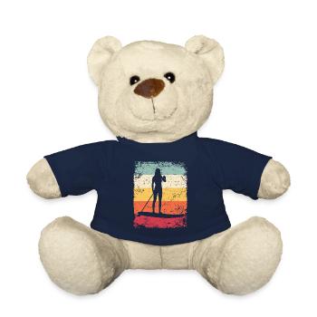 Stand Up Paddling Stand Up Board Sup - Teddy Bear - french navy - Front