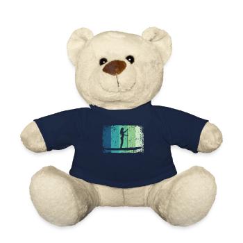 Stand Up Paddling Stand Up Board Sup - Teddy Bear - french navy - Front