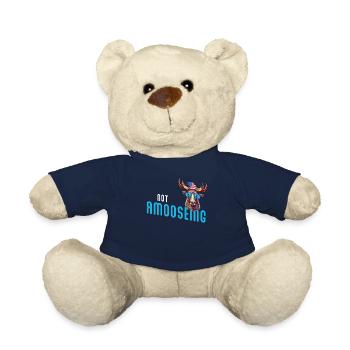 Nicht Amooseing Cooler Elch - Teddy - French Navy - Vorne