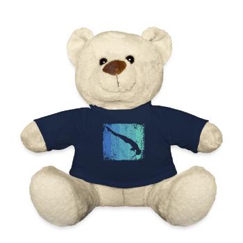 Diving, Artistic Jumping, Synchronized Diving - Teddy Bear - french navy - Front
