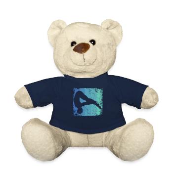 Synchronized Water Diver High Diver - Teddy Bear - french navy - Front