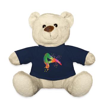 Synchronized Water Diver High Diver - Teddy Bear - french navy - Front