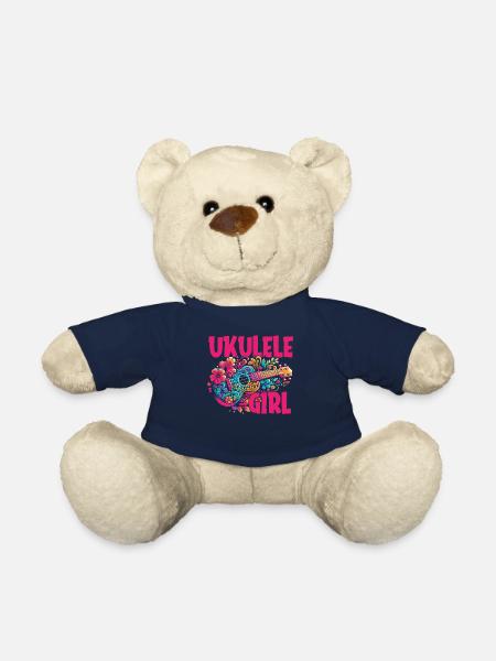 Ukulélé Ukulélé Fille - Nounours - bleu marine