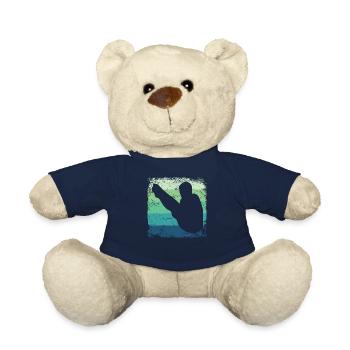 Synchronized Water Diver High Diver - Teddy Bear - french navy - Front