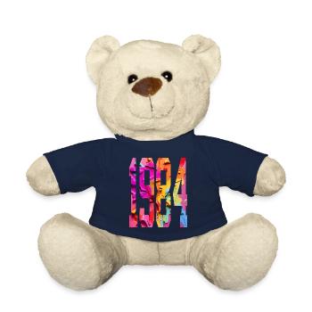 BUNT 42ND BIRTHDAY 1984 - Teddy Bear - french navy - Front