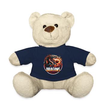 Basket-ball Dragons on Fire - Nounours - bleu marine - Devant