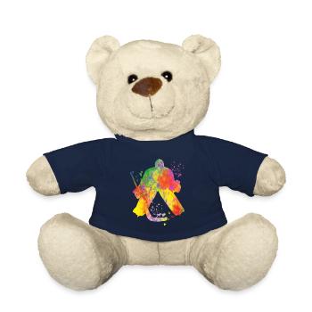 Eishockeyspieler Jungen Eishockey - Teddy - French Navy - Vorne