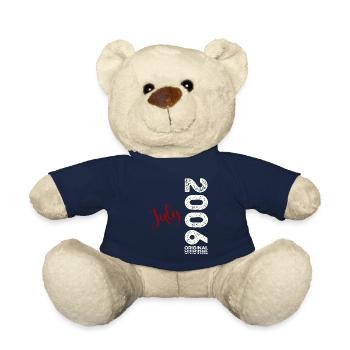 18th Birthday Legendary July 2006 Vintage 2006 - Teddy Bear - french navy - Front