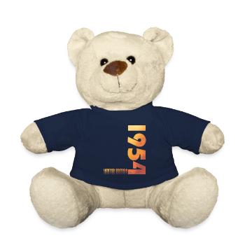 70ème Anniversaire Original 1954 Millésime 1954 - Nounours - bleu marine - Devant