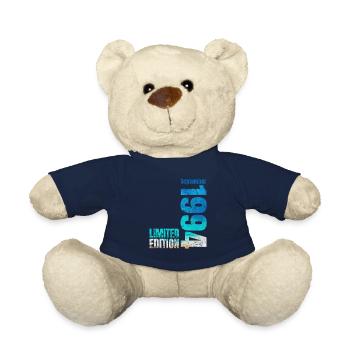 30th Birthday September 1994 Born 1994 - Teddy Bear - french navy - Front