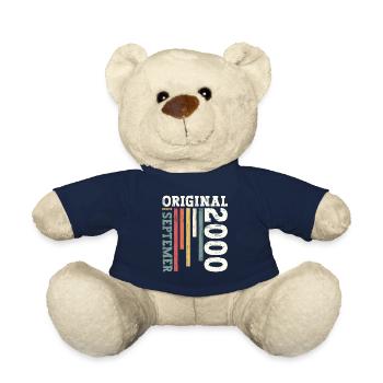 24. Geburtstag Vintage September 2000 Jahrgang - Teddy - French Navy - Vorne