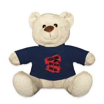 Paragliding – Where Dreams Take Off - Teddy Bear - french navy - Front