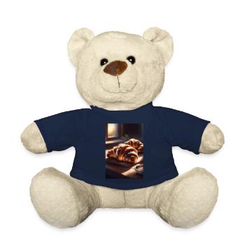 Croissant - Teddy Bear - french navy - Front