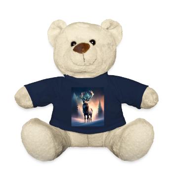 Renne majestueux - Nounours - bleu marine - Devant