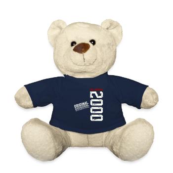 24. Geburtstag Vintage Dezember 2000 Jahrgang - Teddy - French Navy - Vorne