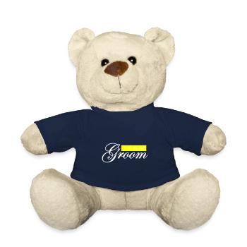 Team Groom Wedding - Teddy Bear - french navy - Front