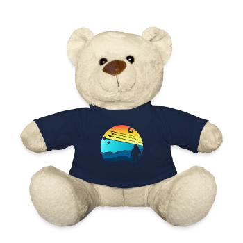 Astronaut Nasa Earth Science Fiction Day Geschenk - Teddy - French Navy - Vorne