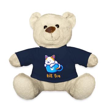 Chat - Nounours - bleu marine - Devant