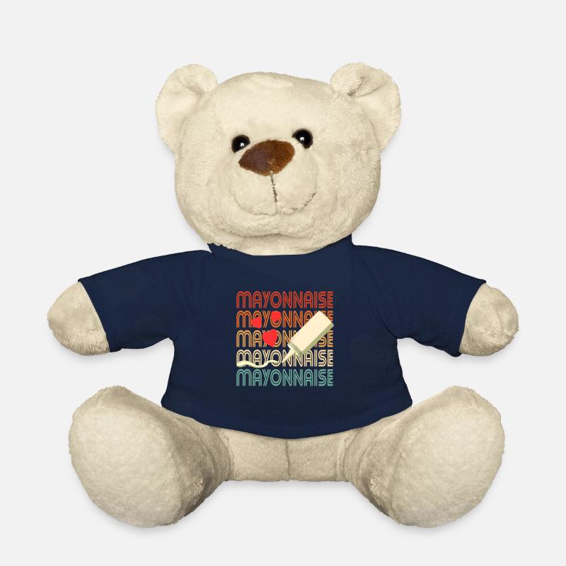 Liebe Mayonnaise Squeeze Geschenk - Teddy - French Navy