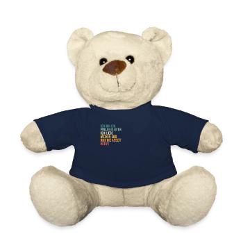 Ich Bin Projektleiter & Liebe Meinen Job - Teddy - French Navy - Vorne