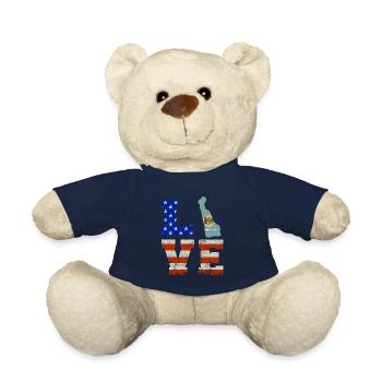 Liebes delaware geschenk - Teddy - French Navy - Vorne